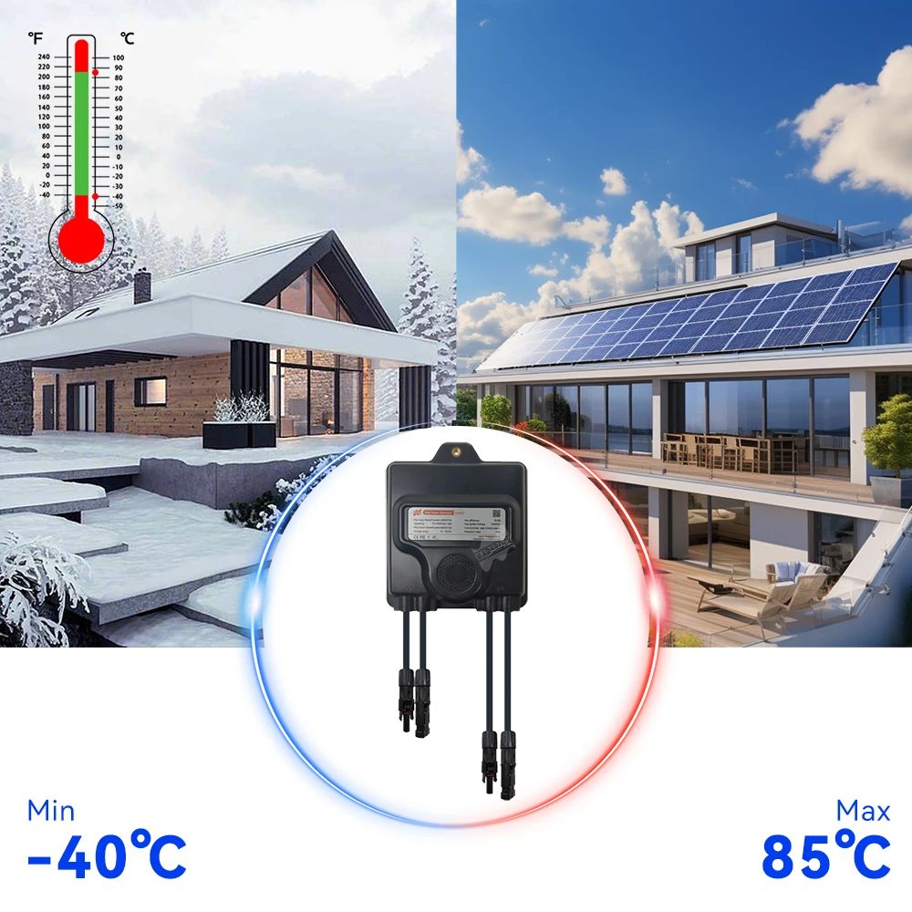 800 Вт 1300 Вт 1600 Вт PV оптимизатор мощности для мониторинга системы солнечной панели 13 в-75 в вход IP68 ограничение напряжения анти-Hotspot