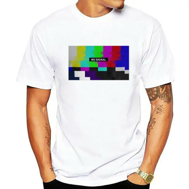 TV SMPTE Colors Test Pattern No Signal T Shirt