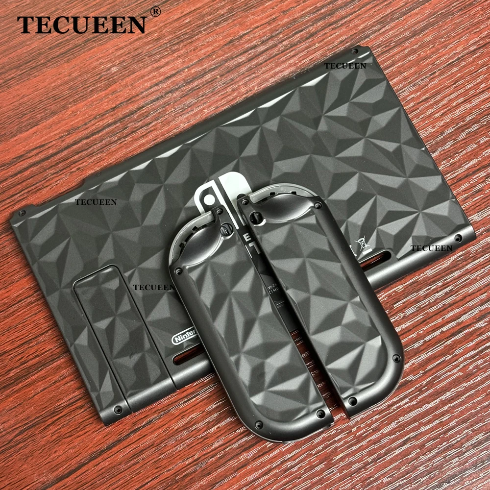 

Limited DIY Replacement Shell for Nintendo Switch Console & Joy-Con Housing Shell Case Back Cover 3D Diamond Pattern Design
