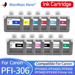 330ML PFI306 PFI 306 PFI-306 Premium Compatible Inkjet Ink Cartridge For Canon iPF8400S iPF9400S iPF8400 iPF9400 iPF8300 Printer