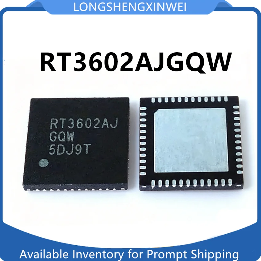 1PCS New RT3602AJGQW Original Package QFN48 AC-DC Controller and Regulator Chip in Stock