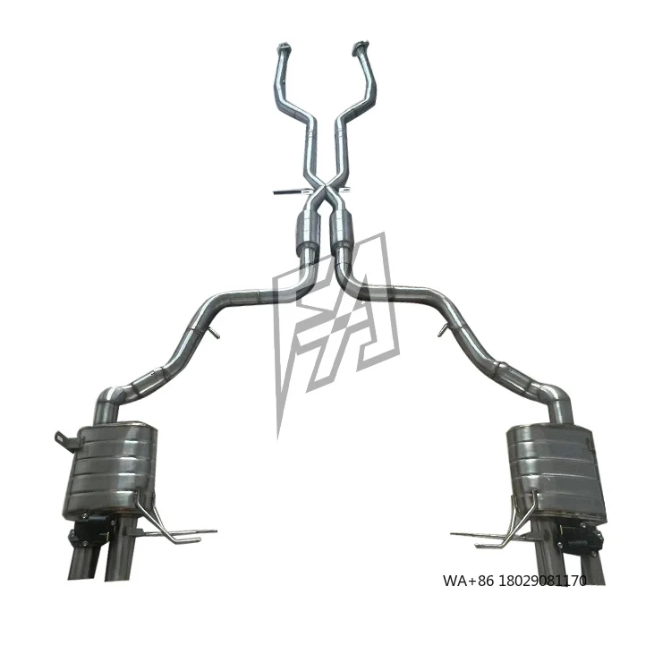 

For M3 E92 Car Exhaust System Middle and Rear Section High Performance Cat Back Exhaust Pipe Electric Valve Muffler Exhaust
