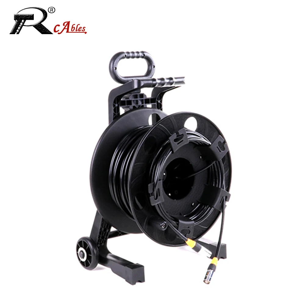 

50-150M Stage Cable Drum Pitman Style Movable Reel Car PCD310 with Outdoor/Indoor Network STP/SFTP Cable RJ45 CAT6/CAT5 STP Wire