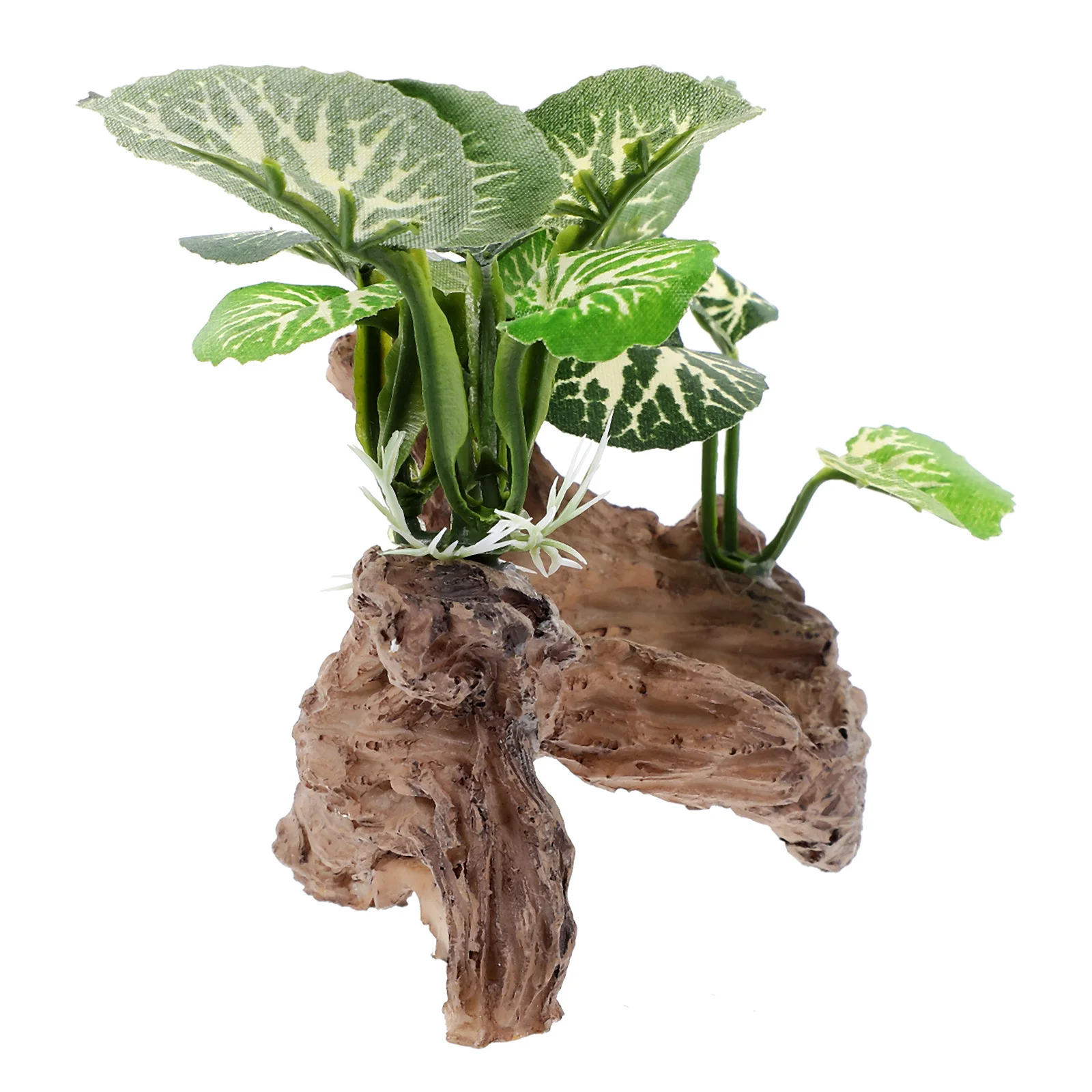

Aquarium Trunk Plant Decor Realistic Fish Tank Landscape Ornament Large Tall Artificial Wood Resin Decoration For Fish Hideout