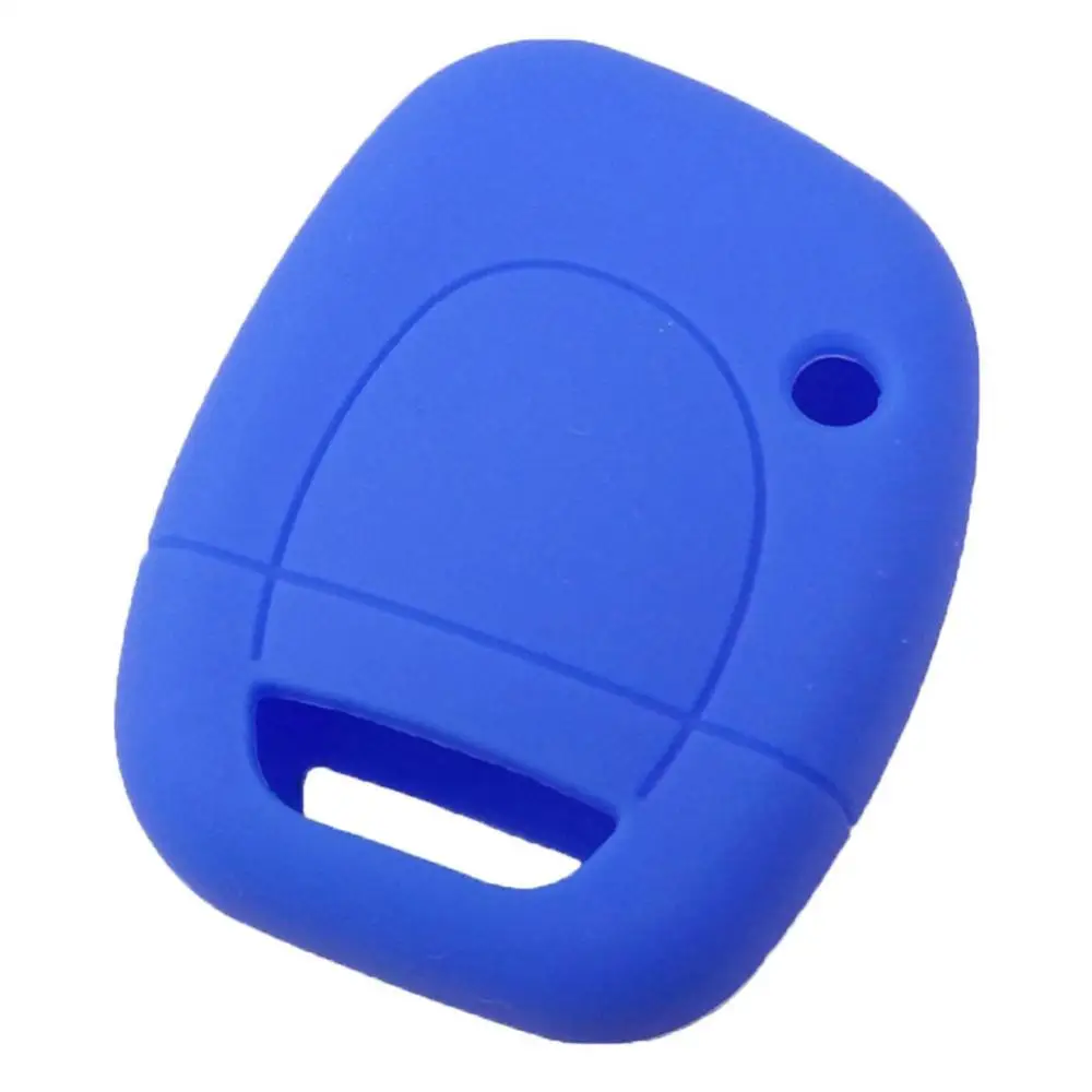 1 Button Silicone Car Key Cover Remote Shell Case Fob Cover for Renault Twingo/Clio/Kangoo/Master
