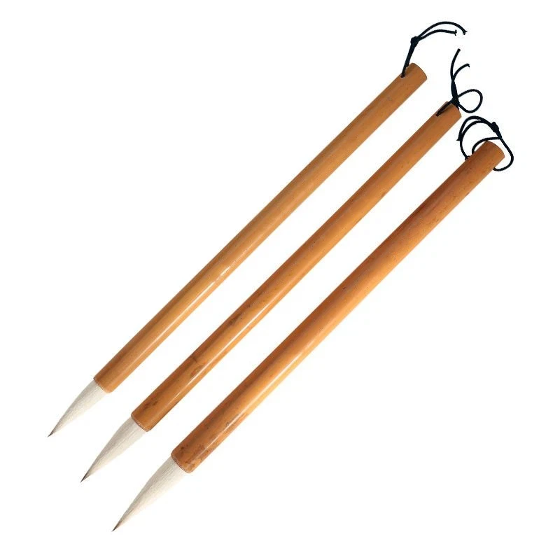 Wang Xizhi Handwritten Brushes Running Script Cursive Script Woolen Rabbit Mixed Hair Calligraphy Painting Brush Pen Art Supply