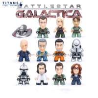 In Stock Titans Battlestar Galactic STARBUCK TYROL CLASSI CCYLON Blind Box 3in Trendy Collectible Toy Office Desktop Decoration