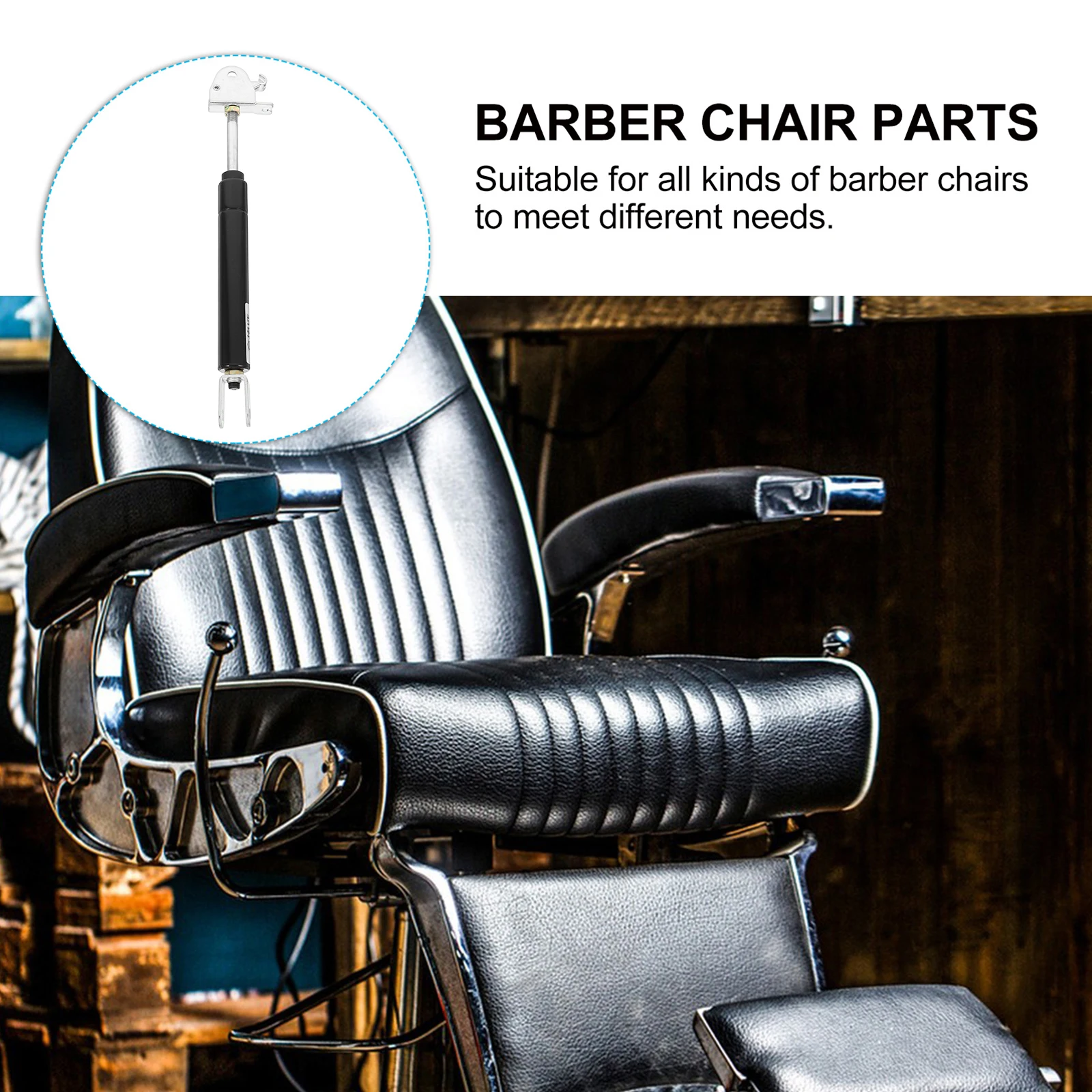 

Barber Hydraulic Pump Rod Replacement Adjustable Height Gas Spring Salon Maintenance Repair Heavy Duty Rod High Load Capacity