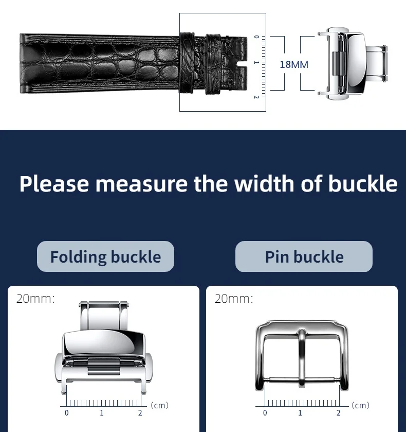 삼성 갤럭시 워치용 시계 밴드 버클 교체, 화웨이 GT용 핀 걸쇠 팔찌, 304L 스테인리스 스틸 버클, 18mm, 20mm