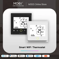 Smart Wifi Thermostat Temperatur regler Wasser elektrische warme Fußboden heizung Wasser Gaskessel arbeitet mit Echo Google Home Tuya