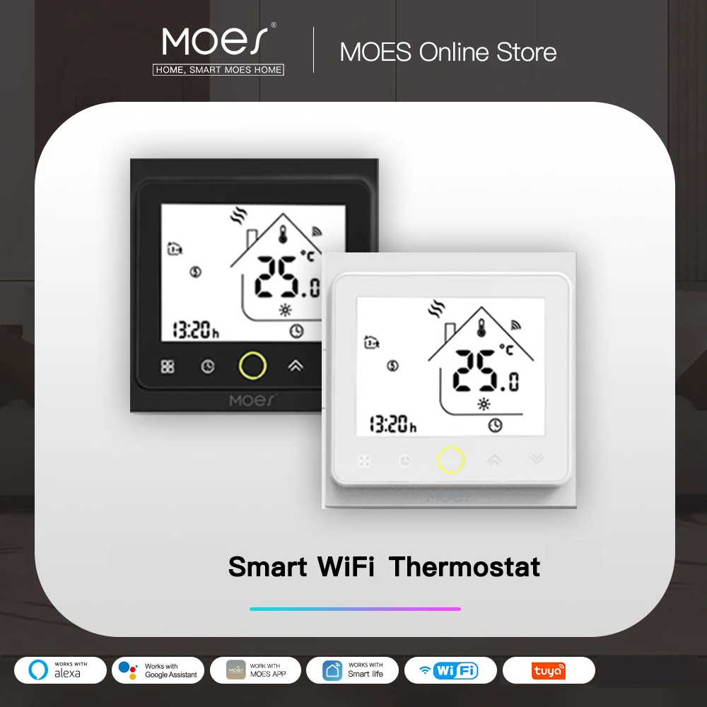 Smart WiFi Thermostat Temperature Controller Water Electric Warm Floor Heating Water Gas Boiler Works with Echo Google Home Tuya