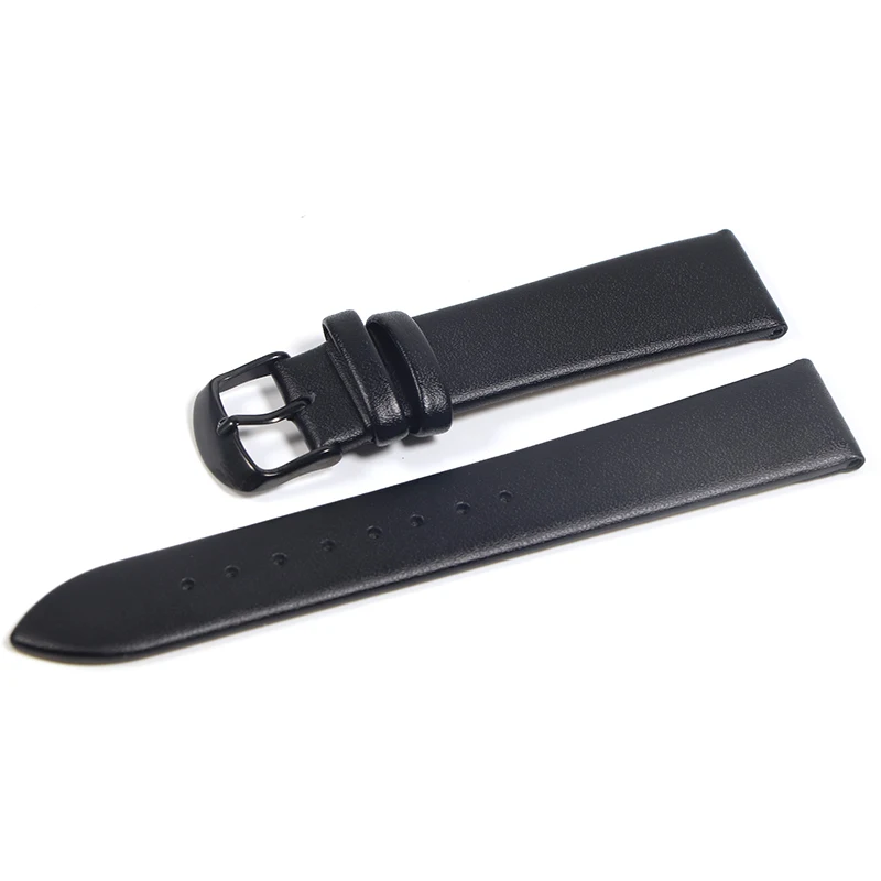 Ultra Thin Genuine Leather Watch Strap Band 12mm 14mm 16mm 18mm 20mm 22mm Watchband Soft Belt Cowhide Leather Straps