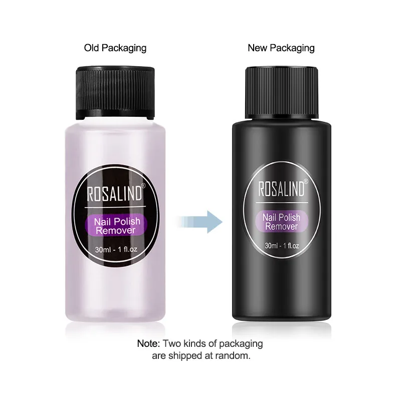 ROSALIND Remover Only For Nail Polish Remover Lint-Free Wipes Nail Clip Degreaser Art Tool For Manicure Nail Cleaner