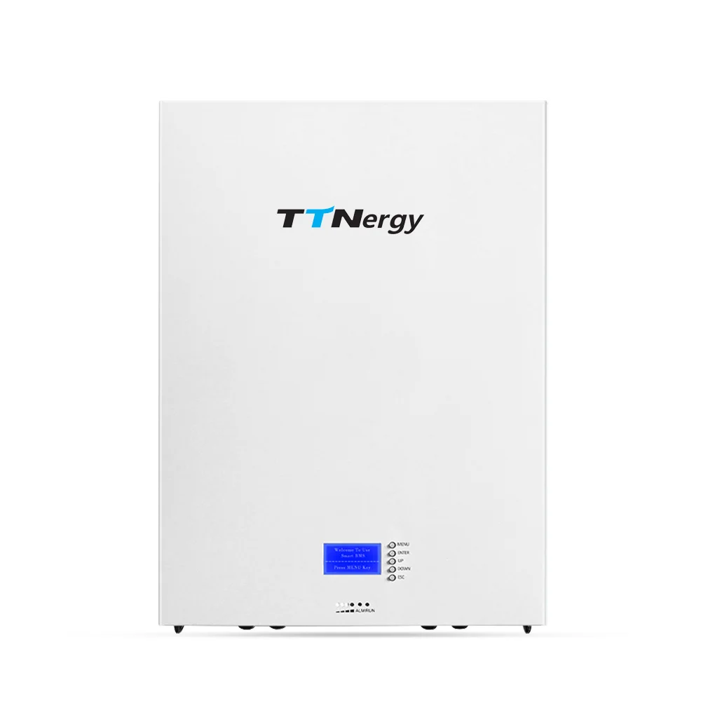 for TTN Solar Energy 5KW 10kw LifePO4 Battery 48V 200Ah Power wall Lithium ion Rechargeable Battery Pack