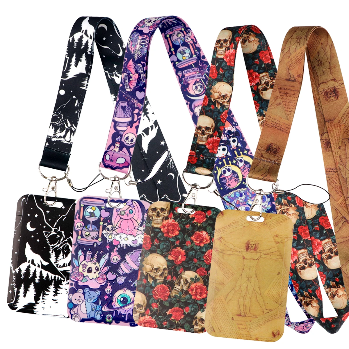 

Artwork Neck Strap Lanyards For Keychain Badge Holder ID Credit Card Pass Hang Rope CellPhone Charm Accessories Gifts For Fans