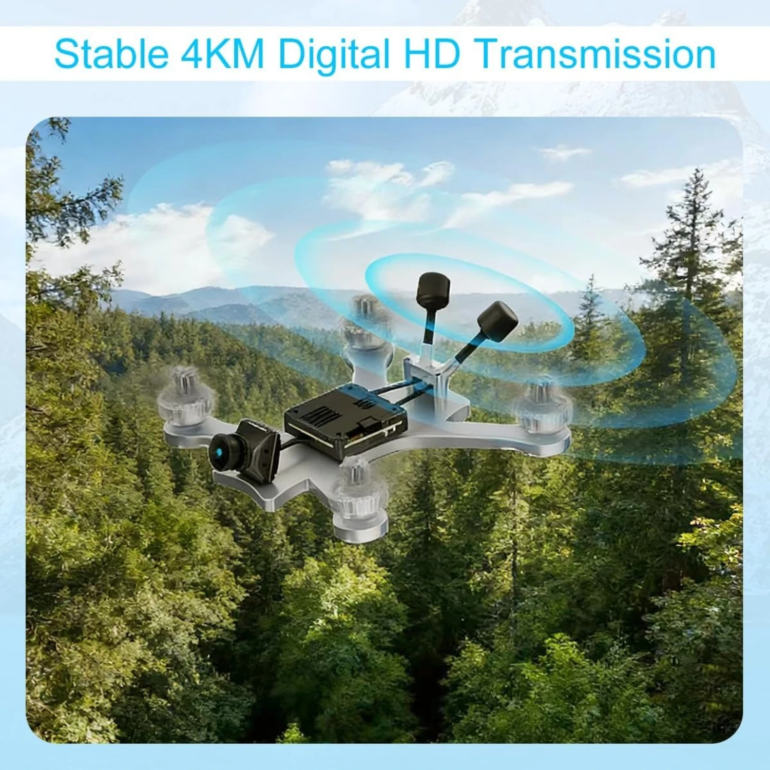 CADDXFPV Walksnail Avatar HD Pro VTX Camera Kit V2 Dual Antennas Gyroflow Support 32G 1080P 5.8G for FPV Freestyle Drone Parts