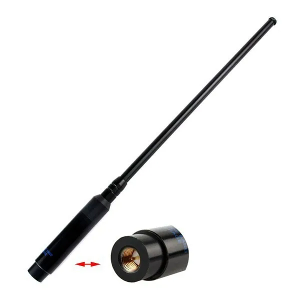 RH-660S SMA-M Telescopische Antenne Vhf/Uhf 144/430Mhz Voor Tyt Uvf9 Yaesu Baofeng