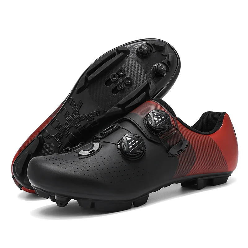 

New Cycling Shoes Breathable Hard-Soled Booster Road Cycling Lock Shoes Women SPD Road Cycling Competition Shoes Hot Sale