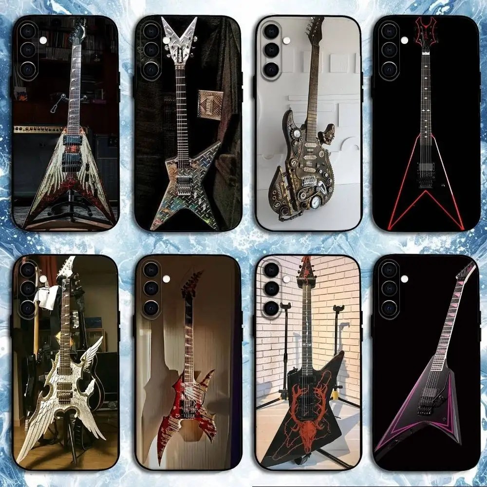 

Guitar Amp - Rock Band Music Phone Case For Samsung Galaxy A73,A72,A71,A70,A53,A52,A51,Others Soft Black Shell