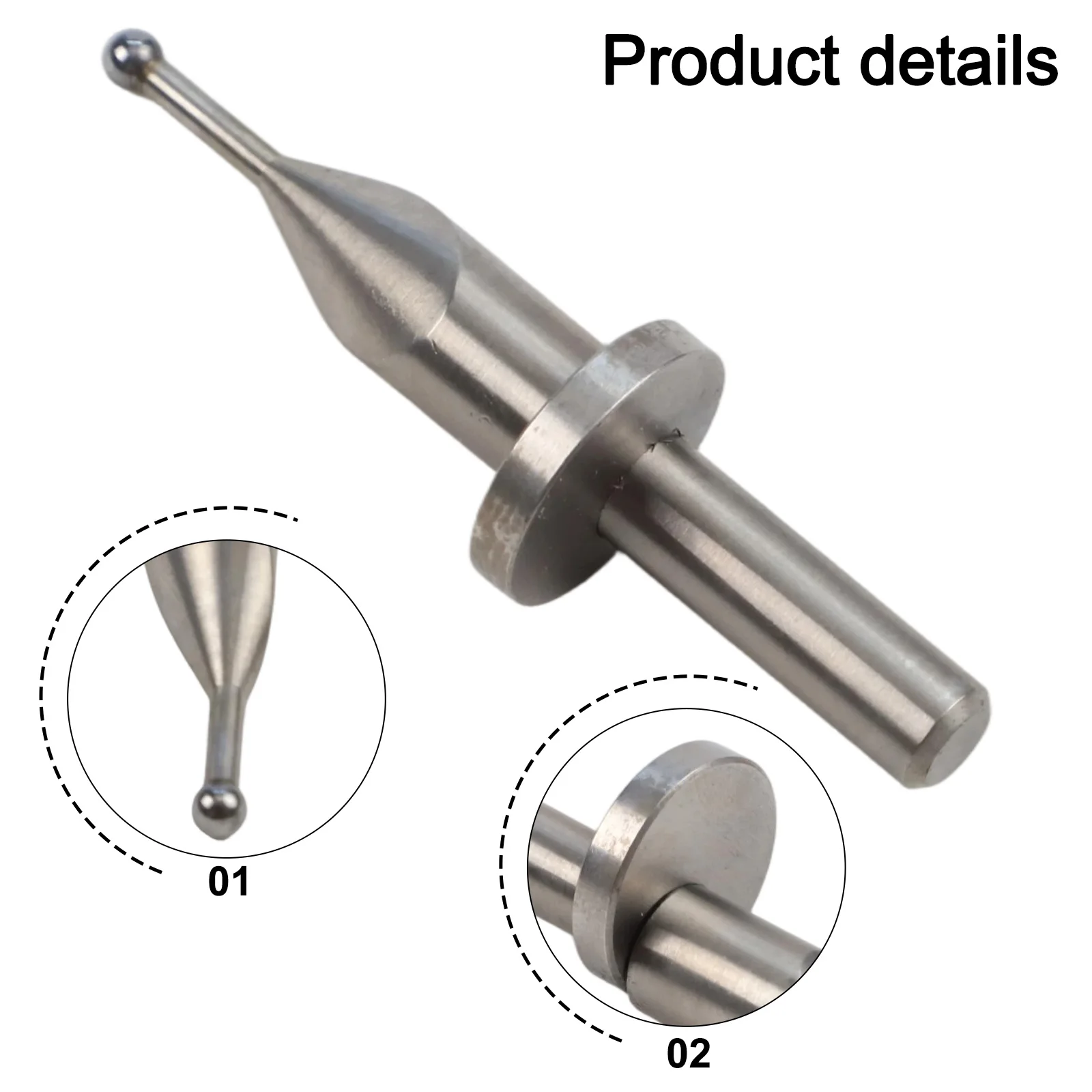 3mm Carbide Ball Tip Probe Insert 55mm Length For Height Gauges Altimeters CNC Metalworking Measurement Tool 00760230 00760061