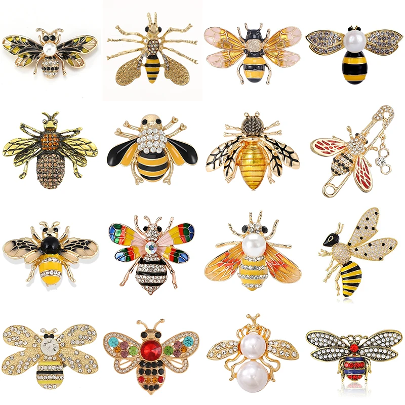 Women'S Accessories Trends 2026 - Lovely Bee Brooch for Men Women