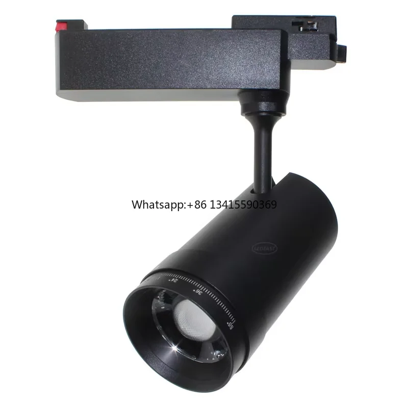 

Factory OEM ODM Commercial Lamp T088F 10-60D Zoomable DIM LED Track Light for Museum Art Gallery Showroom ETC