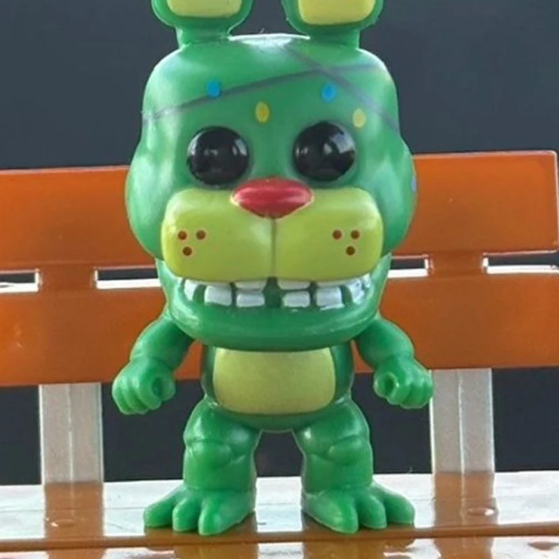 Cinco Noites At Freddys Série Figura Figuras de Brinquedo de Ação Springtrap Decoração de Mesa Bonito Dos Desenhos Animados Meninos Meninas Crianças Presente de Aniversário