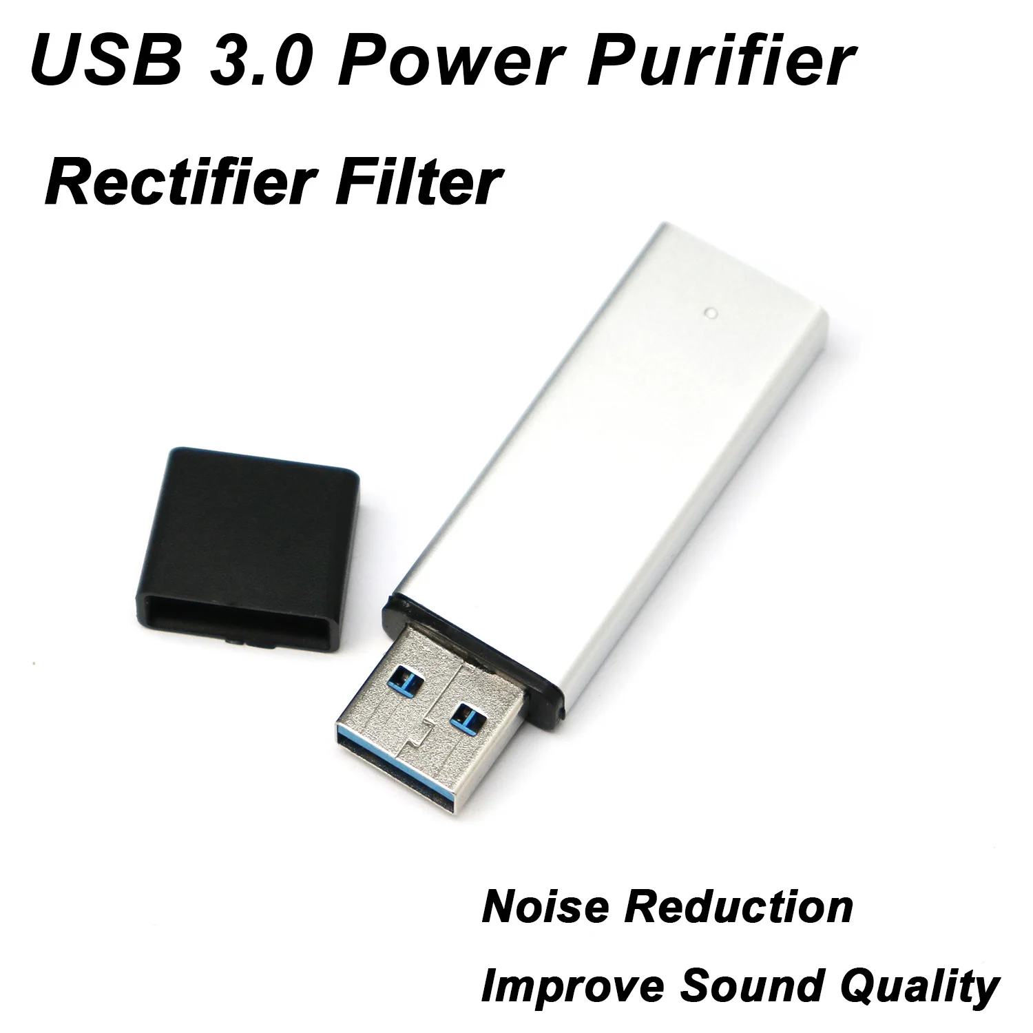 USB 3.0 Power Purifier Noise Suppressor USB Rectifier Filter Ripple Filtering for HiFi DAC Decoder PC Audio Headphone Amplifier