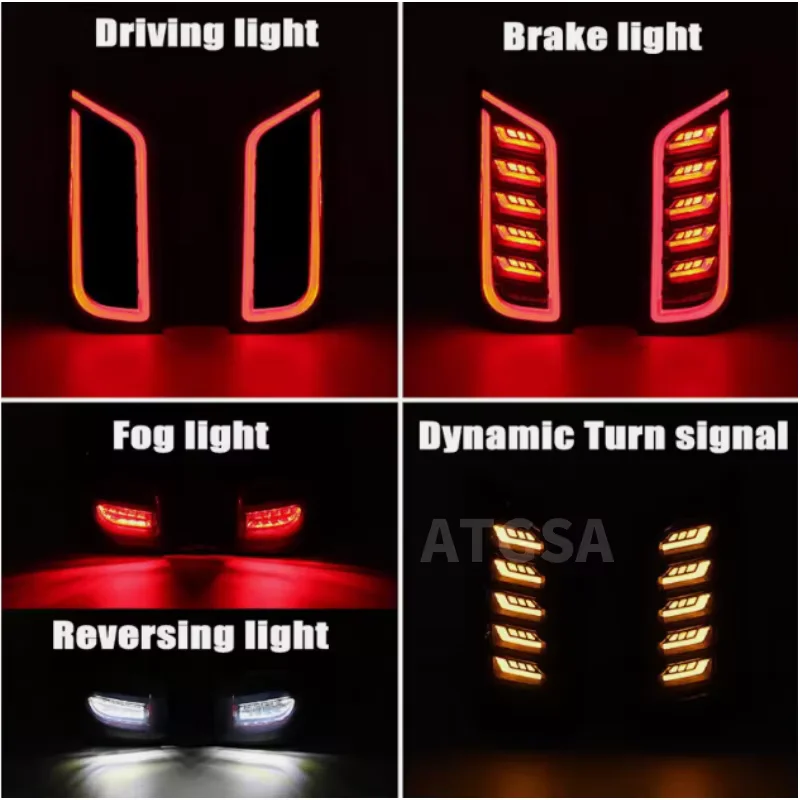 1 пара задних фонарей стоп-сигнала для Mercedes-Benz Vito W447 Metris V Class 2016-2021