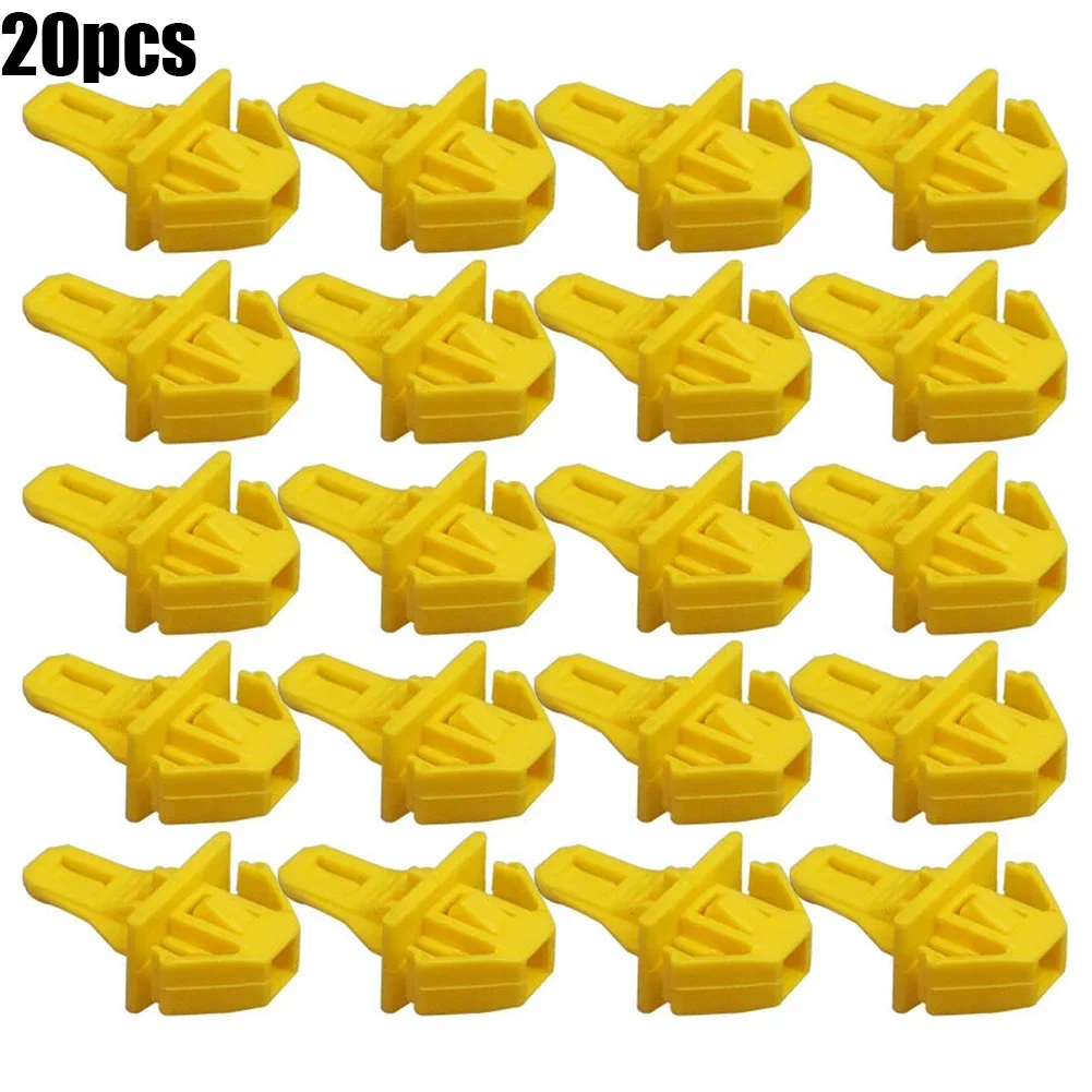 Hot Sale Top-quality 2022 New Auto Clips Tool Yellow H12 LeftFrontRear Vehicle Repair 20 Pcs 91578-T0A-003