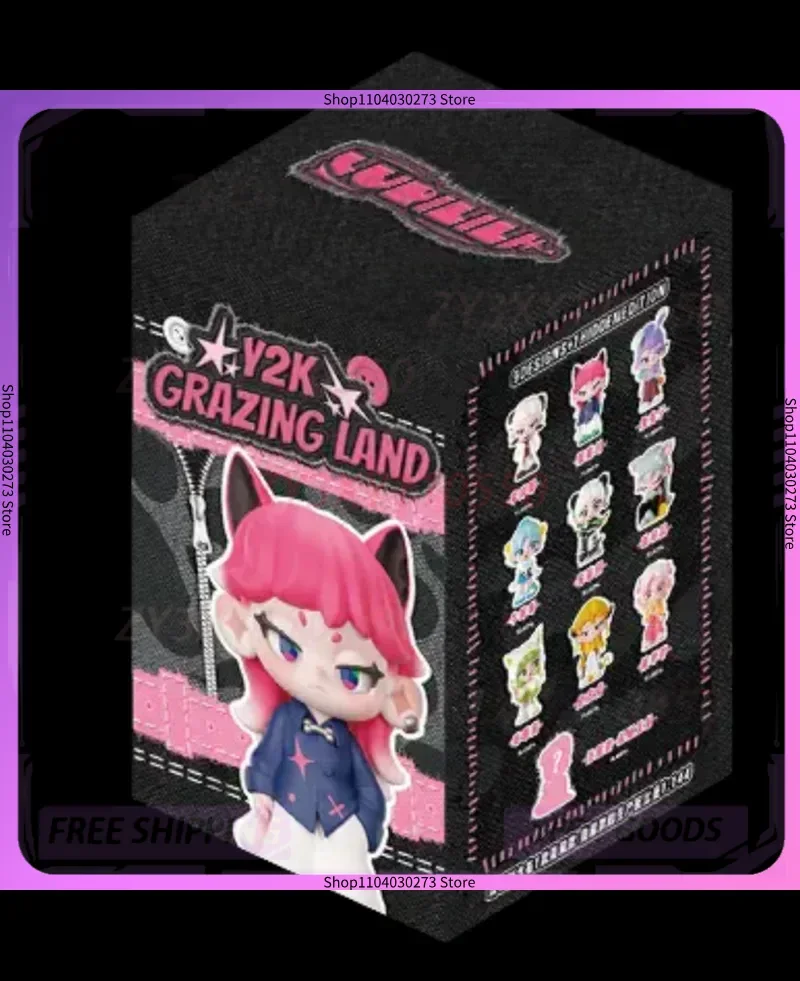 ルリリリ Y2K グレイジングランド 第1世代シリーズ ブラインドボックス おもちゃ かわいいアニメアクションフィギュア サプライズミステリーボックス ドール 女の子へのプレゼント