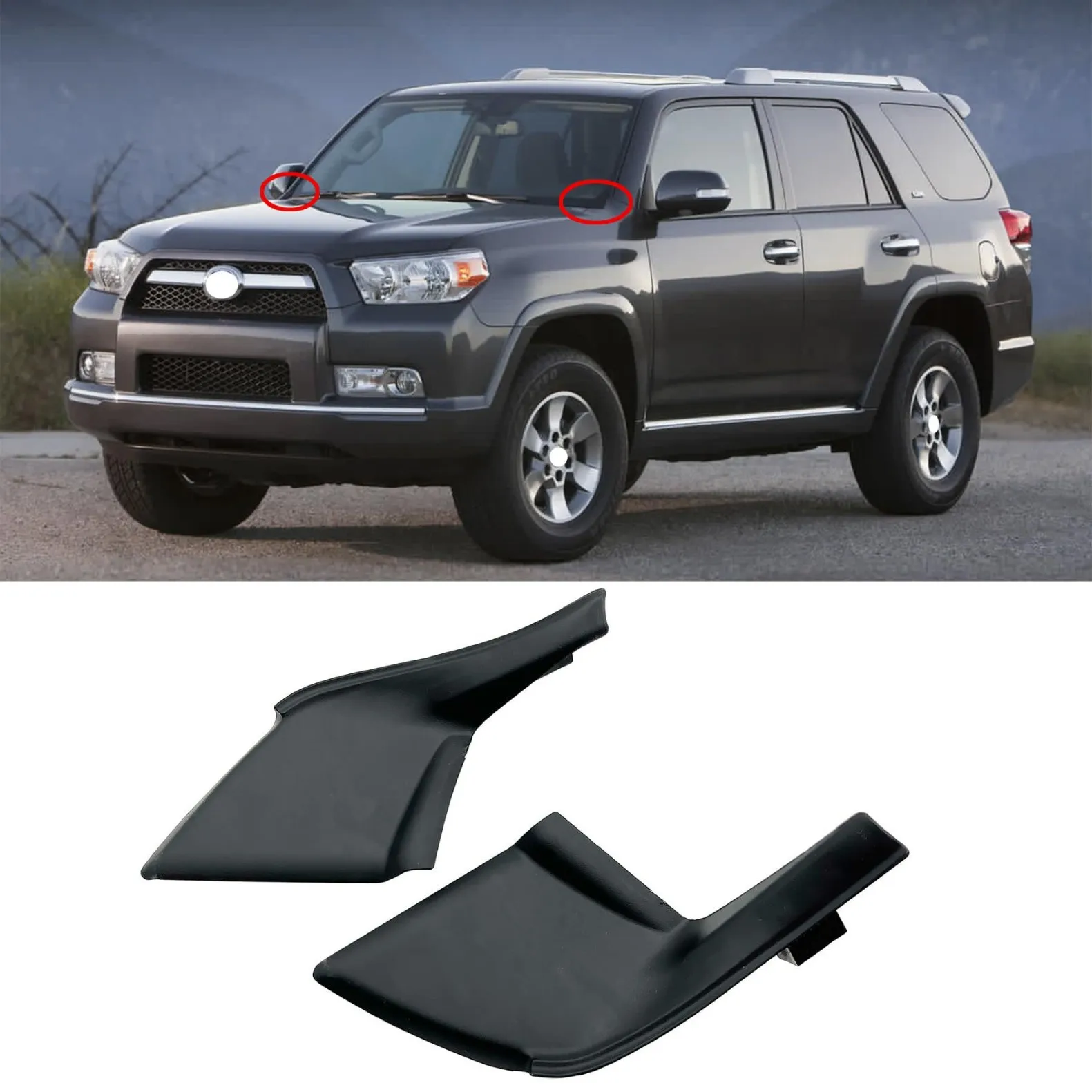 

53867-0G010 предназначенная для Toyota Prado, накладка на стеклоочиститель Prado, передняя шестерня 53867-35020