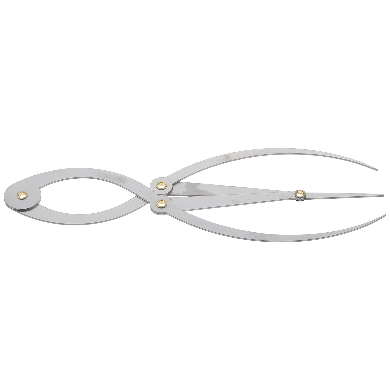 Regla de medida de curva de cejas de acero inoxidable, herramienta de plantilla Flexible para posición de cejas, longitud, forma, dibujo, plantillas para cejas