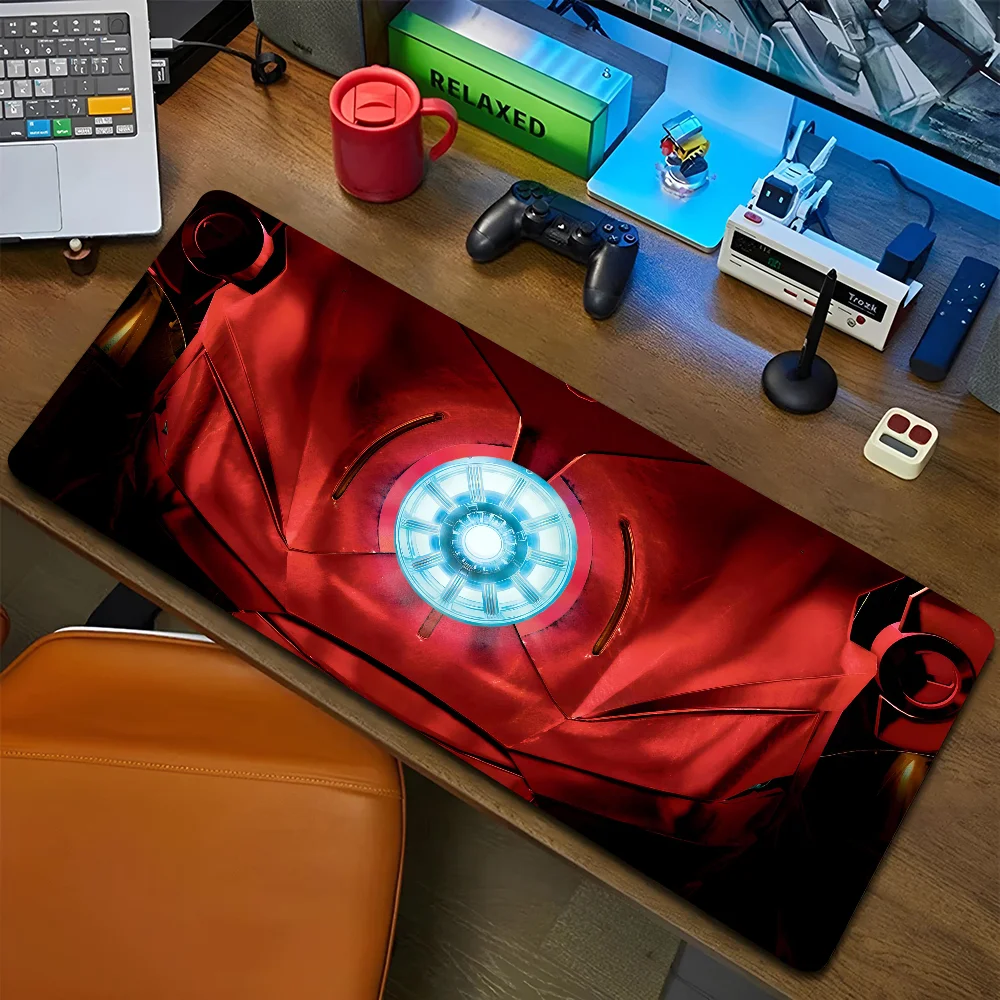 1pc Hot Superhero Cool L-IronMan Non-slip Mouse Pad Suitable For Office Computers Laptops E-sports Game Desk Mats XXL Keyboard