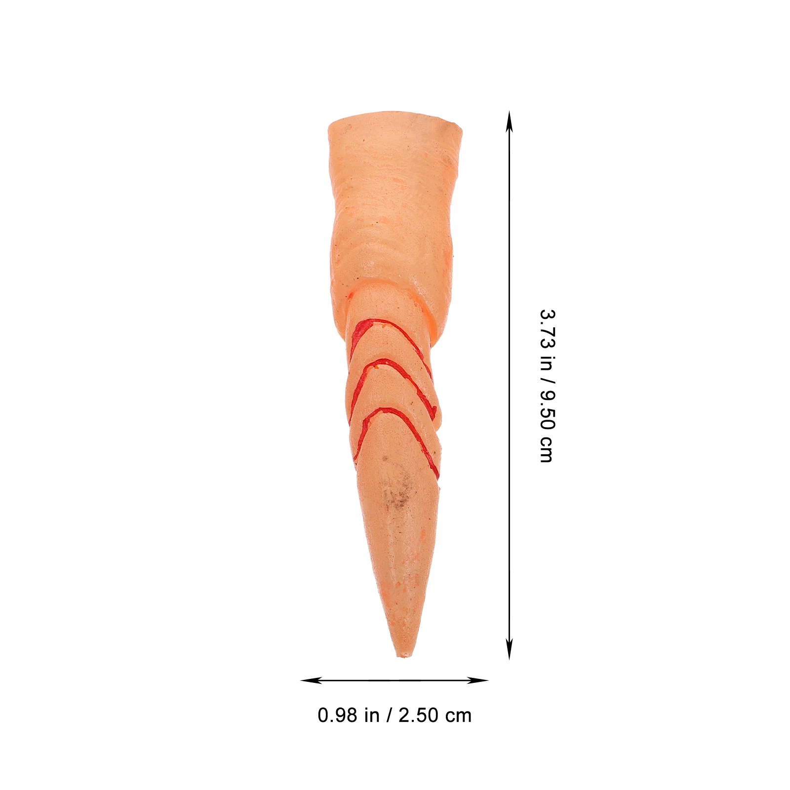 5Pcs False Set Oval Finger Nails For Cosplay Fingers Party Scary Witch Halloween Props Covers Fake Finger Nails Cosplay H Puppet