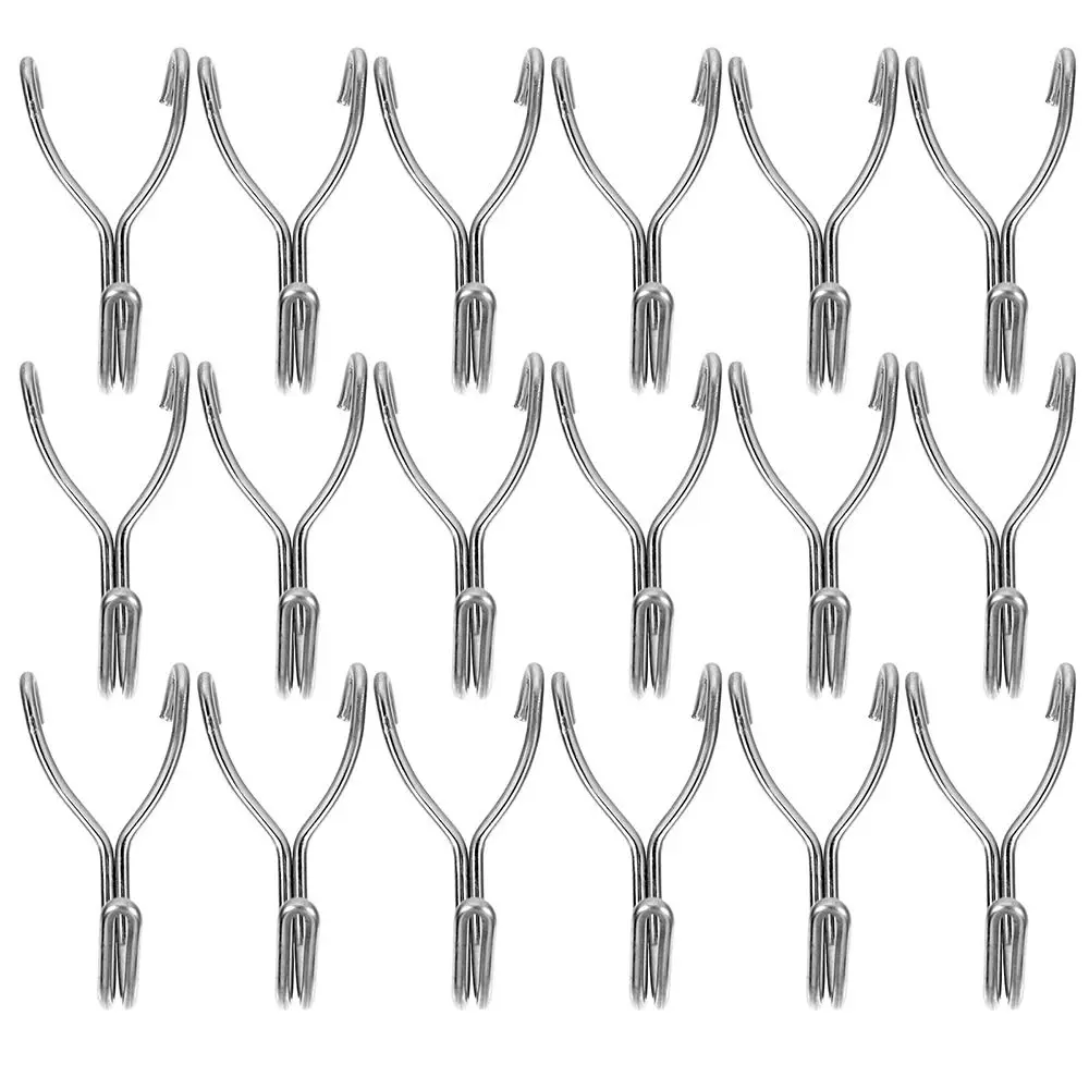 10Pcs Hardware Fastener Hanging Board Hole Hook Garage Workshop Storage Rack 2.5cm/3.2cm Hole Distance Pegboard Plate Hook