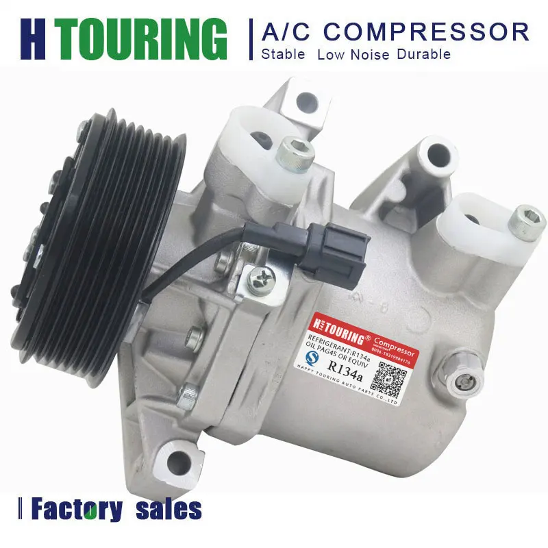 

AC Air Conditioning compressor for Nissan March Versa 1.0 1.6 92600-1HC1A 92600-1HC2A 92600-1HC5A 926001HC1A 10018854 CR08B