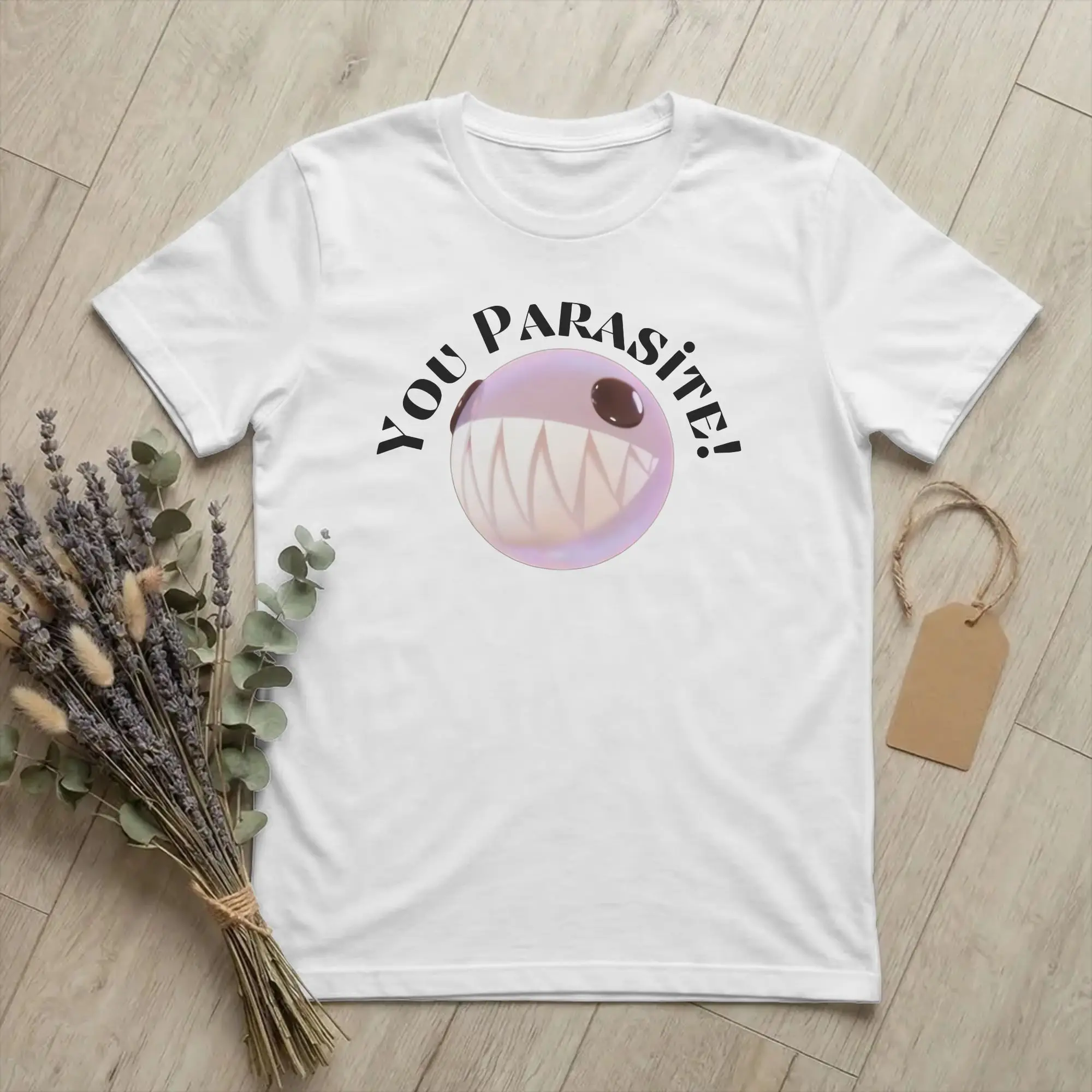 Digits' Circus Bubble You Parasite Men T Shirts Funny Quote Tees Short Sleeve Round Neck T-Shirt 100% Cotton 4XL 5XL 6XL merch