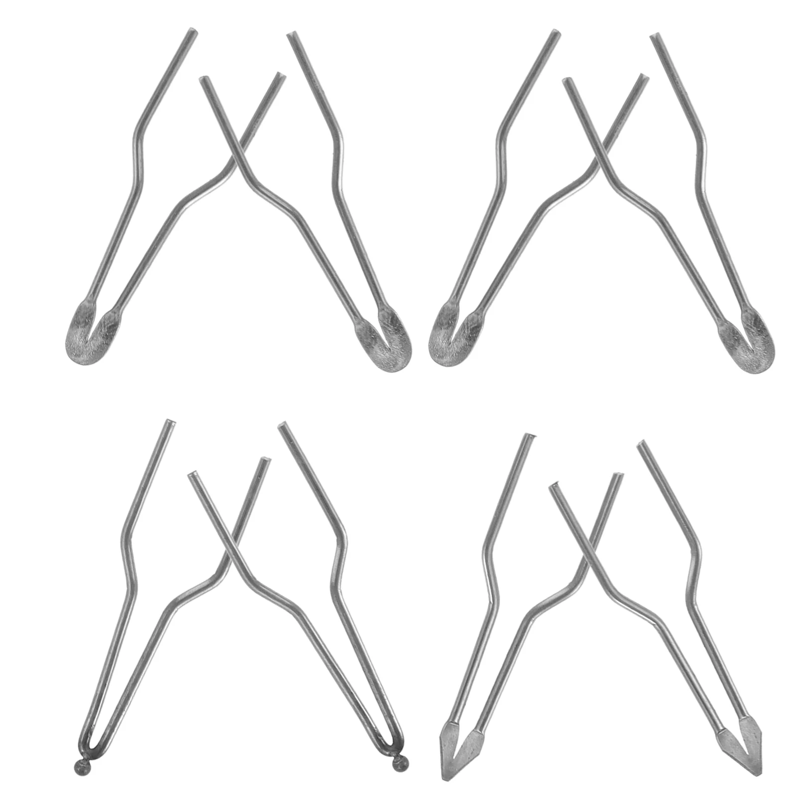 

8 Pcs A Little Bit Iron Tip Stickers Charcuterie Nickel Soldering Alloy Hat Wood Burner Pen Tips