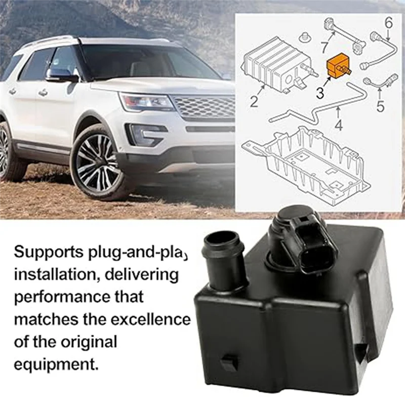 

Compact Vapor Canister Vent Solenoid For Ford Escape Explorer Fusion MKZ 911-535 2M1149 CPV86 8G1Z9F945A CU5Z9F945A
