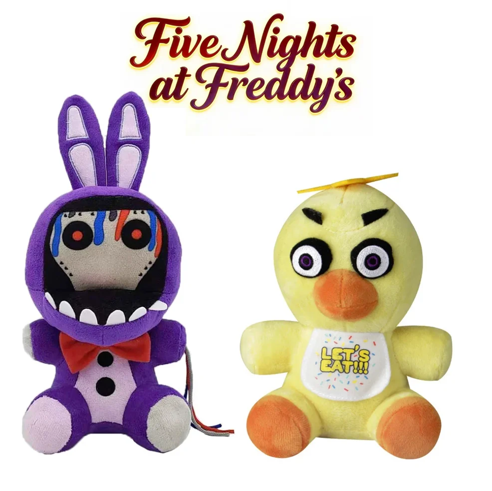 Disney Nuovo 18 CM Five Nights at Freddy's FNAF Peluche Orso di Peluche Coniglio Gioco Giocattoli Per Bambini Compleanno Regalo Di Natale