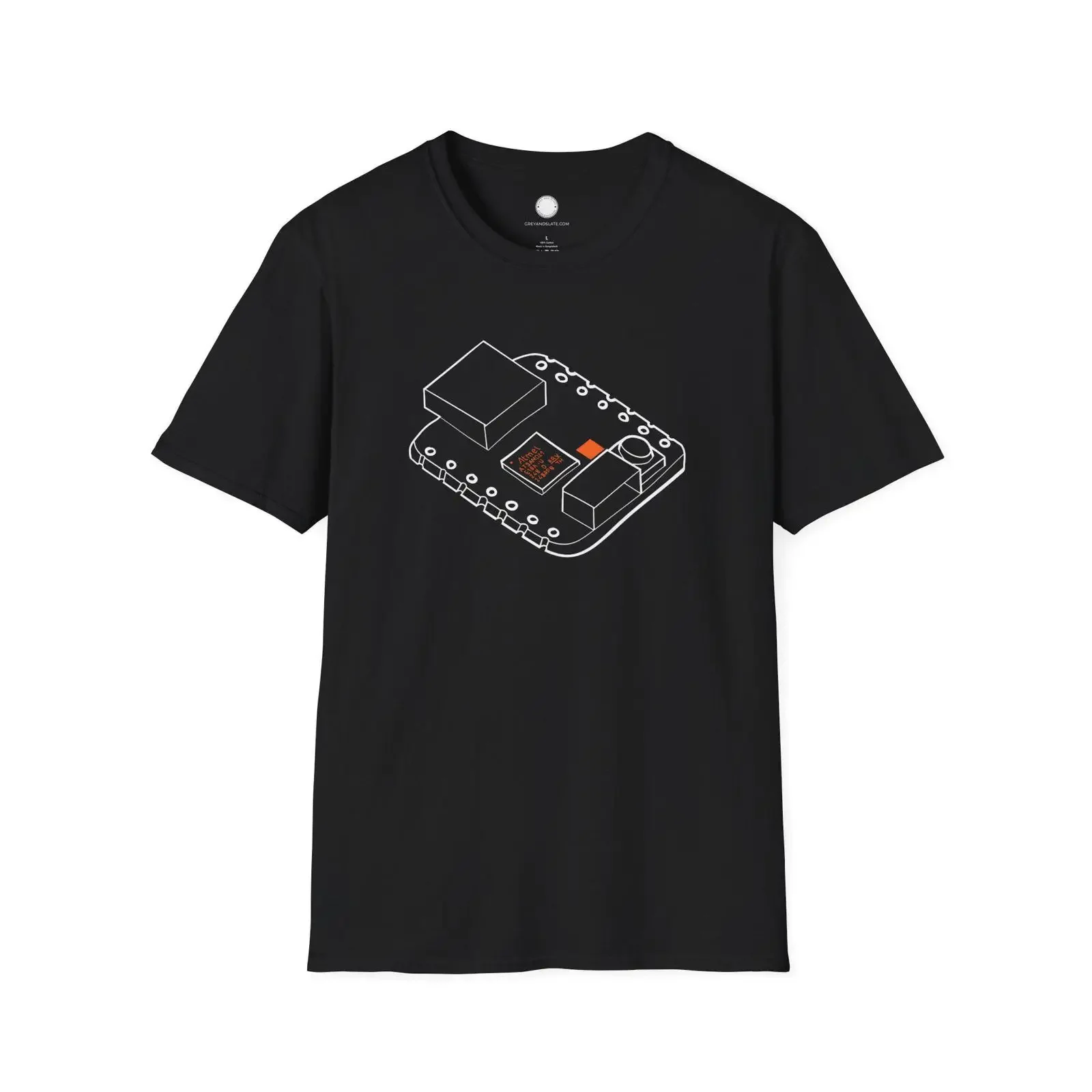 Hand drawn Adafruit QT Py M0 T Shirt Tiny Microcontroller Maker CircuitPython Hacker vintage Washed homme Slightly