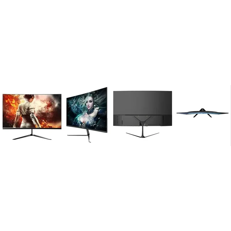 Pc 24 27 Monitor LCD da 32 pollici 144hz 165 HZ 2K 4K Display per computer da gioco Monitor per schermo curvo a LED