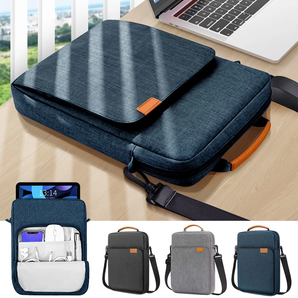 

9-13 Inch Sleeve Bag For Xiaomi Pad 5 Pro 12.4 Inch Tablet Pouch Bag with Shoulder Strap For Xiaomi Pad 6 5 4Plus Redmi Pad