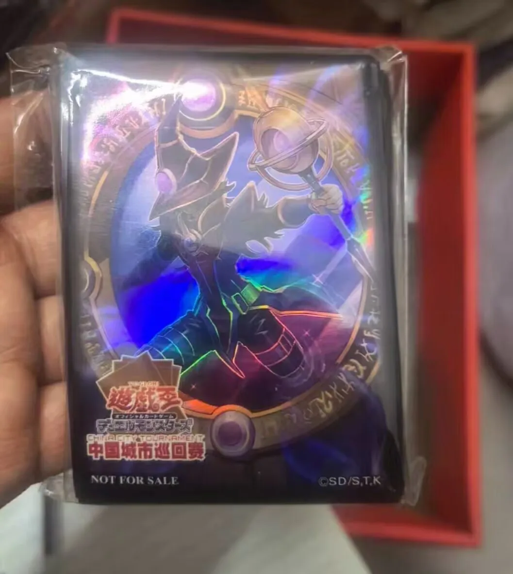 70Pcs Yugioh KONAMI Duel Monsters Magicalized Fusion Official Collection Sealed Card Protector Duelist Sleeves