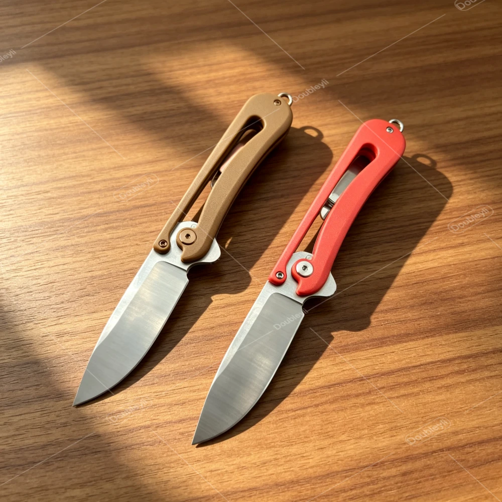 Practical Fruit Knives Lightweight KREMENETSKY Folding Knives Ergonomic Handle EDC Fruit Processing Travel Outdoor Kitchen Tools