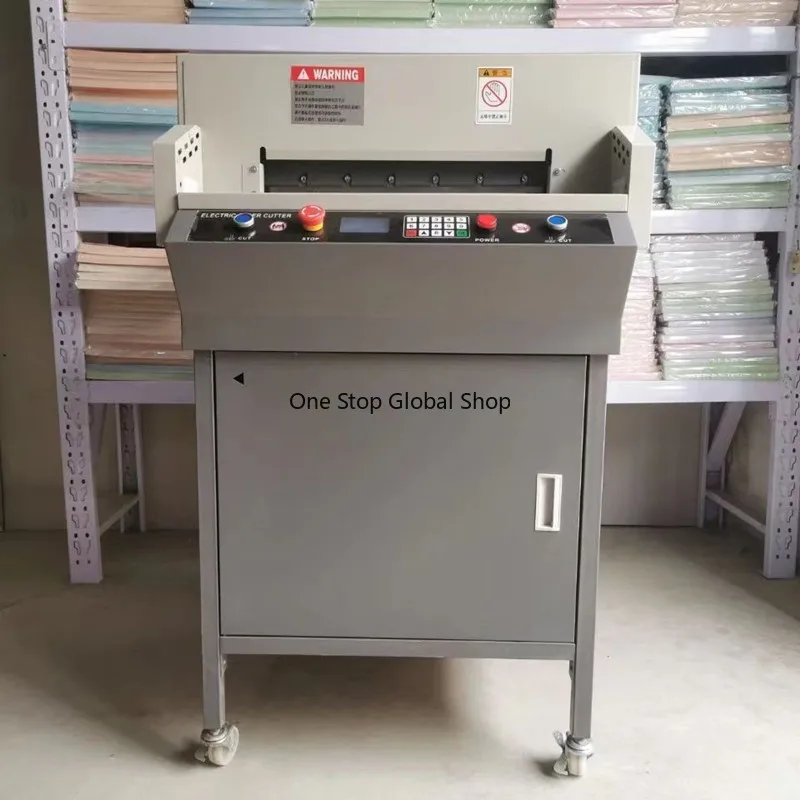 Paper Sheet Notebook Cutting Machine/ A3 450mm 455mm 460mm Width Electric Paper Guillotine Digital Cutting Trimming Machine