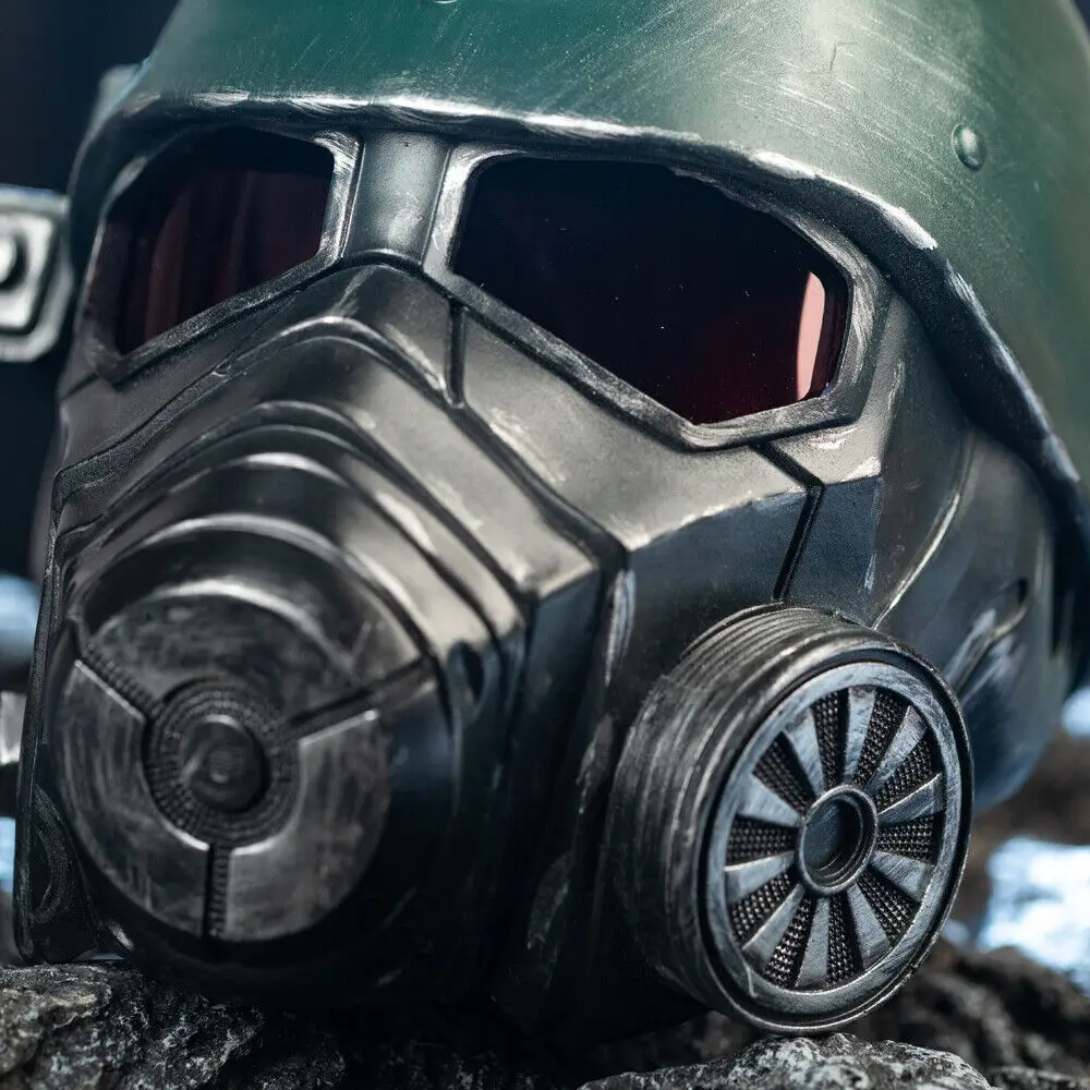 Xcoser Game Fallout 4 NCR Veteran Ranger Armor Helmet Padded Cosplay Mask Resin for Adults Halloween - view 6