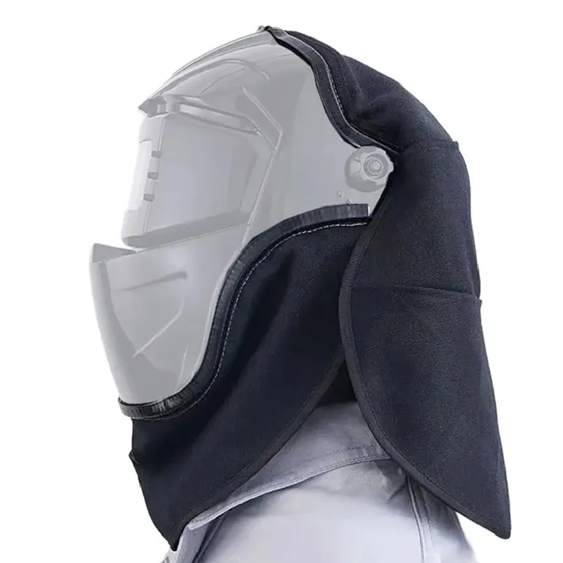 ABBN-2-Piece Welding Helmet Rear Extension Helmet Bib Suitable For Most Welding Helmets