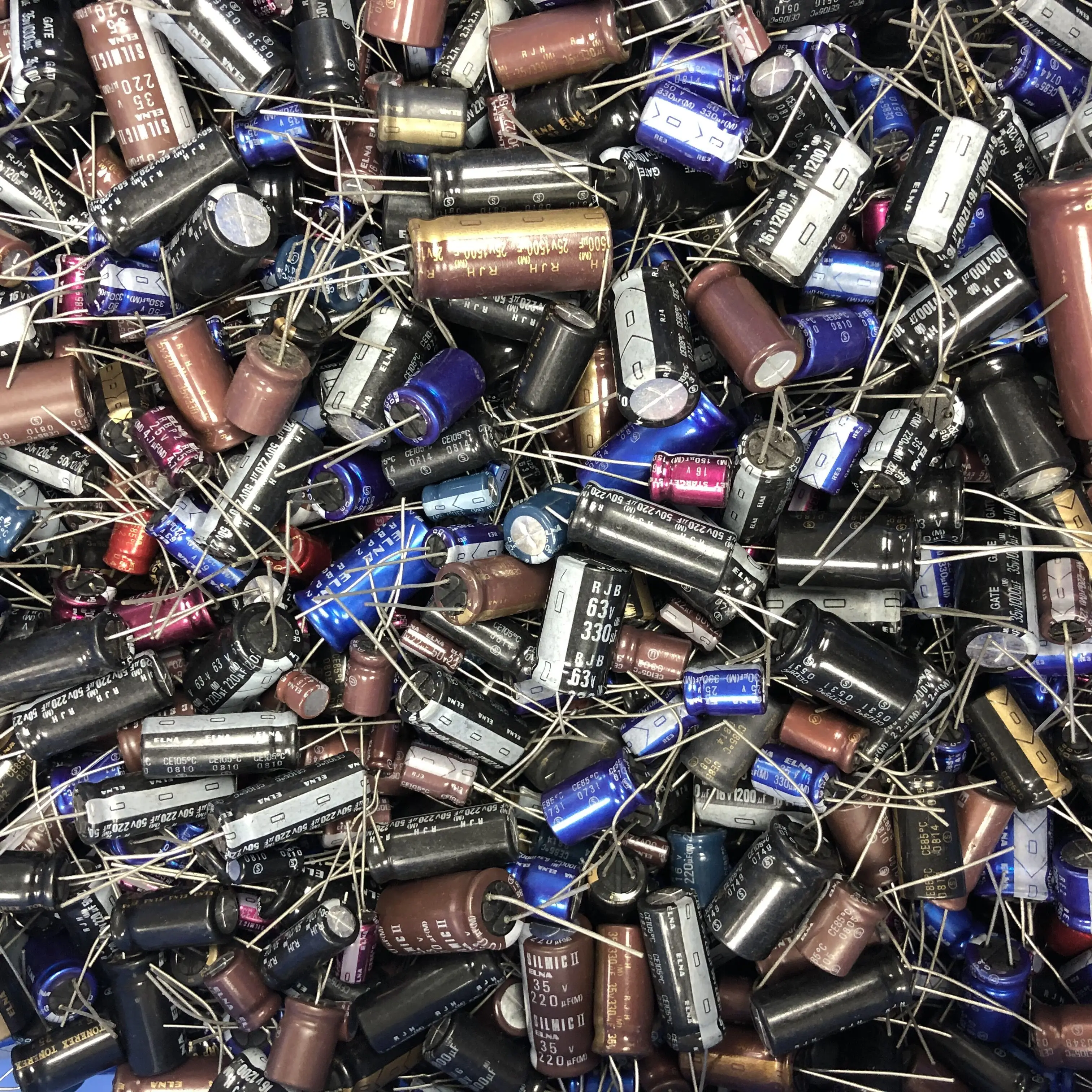 Condensateur Audio mixte ELNA SILMIC/STARGET/CERAFINE/TONEREX/RE3/RJH/RJJ/RBP2/200/RJ3/RJ4/R3A/RC2, gramme/lot, CE-BP